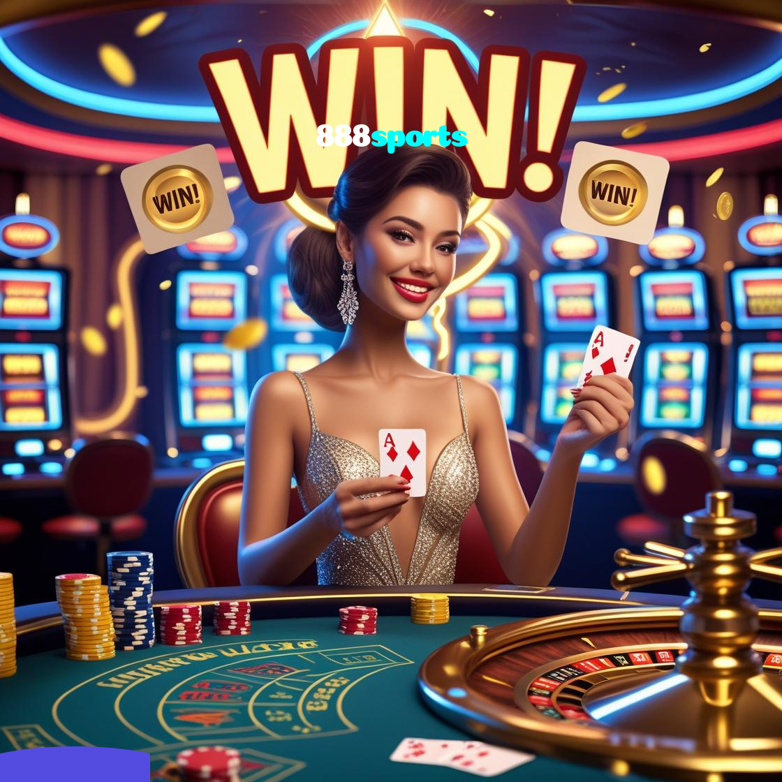 888sports：Grandes jackpots estão te esperando! Gire a roleta e ganhe agora!